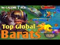 MONSTER MODE ON! Build Top 1 Global Barats by Call me Jieb | MLBB