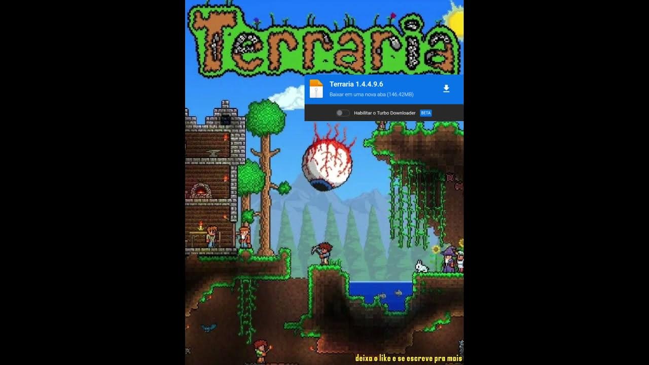 Terraria 1 4 4 9 6 apk atualizado 2024 youtube