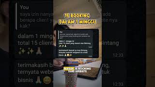 dapet client baru dari website