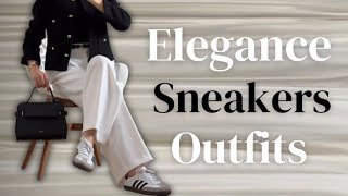 "Sneakers & Elegance : The Perfect Match" | How To Look Elegant Woman