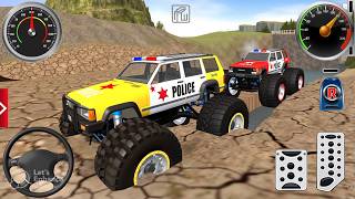Juegos De Carros Police Monster Truck Impossible Driver Car Extreme Racing For Android Mud Gameplay