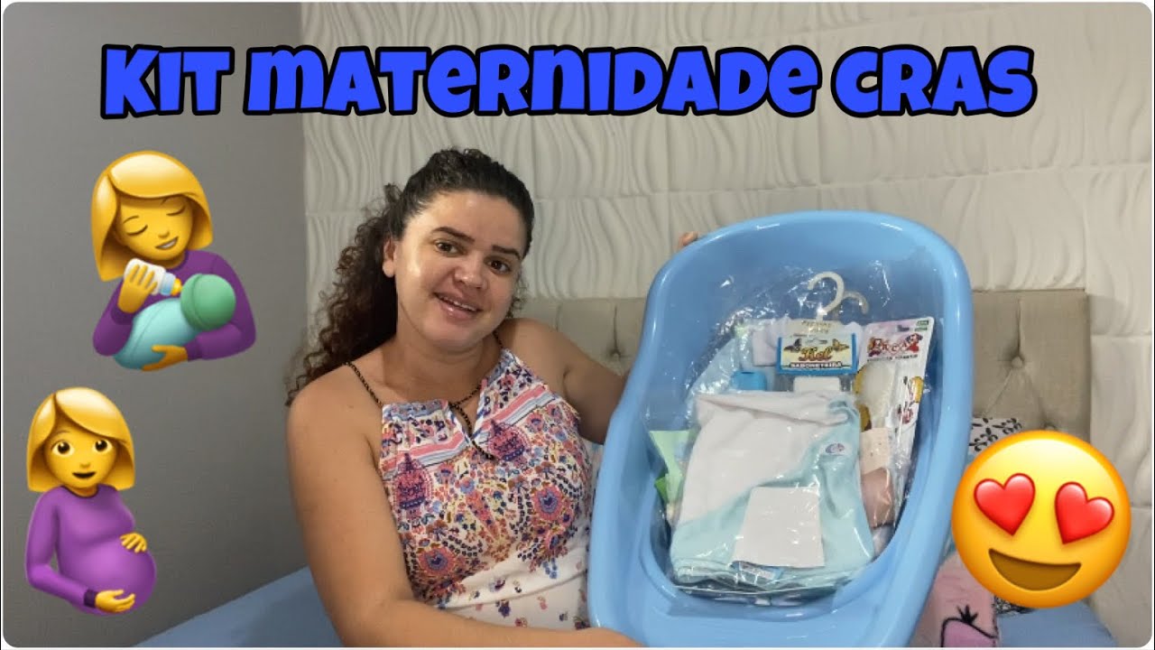 KIT MATERNIDADE- CRÁS - O QUE VEIO? - YouTube