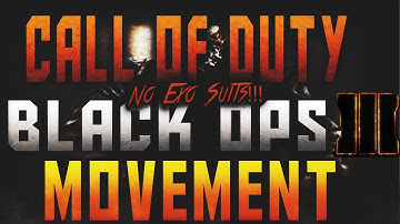 "Black Ops 3 Multiplayer" - Movement (No Exo Suits) - Thrust Jumping and Wall Running