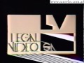 Legal Video 1987 Argentina (Presentación - Logo)