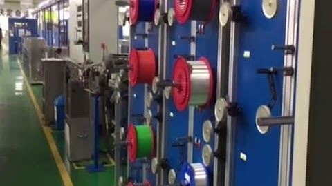 Optical Fiber Secondary Coating Line