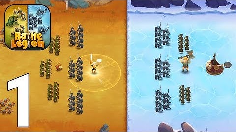 Battle Legion Gameplay Walkthrough Part 1 - Tutorial [iOS/Android Games]