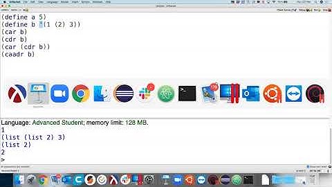 CSC470 8/27/20 - Scheme Intro and recursively defined data