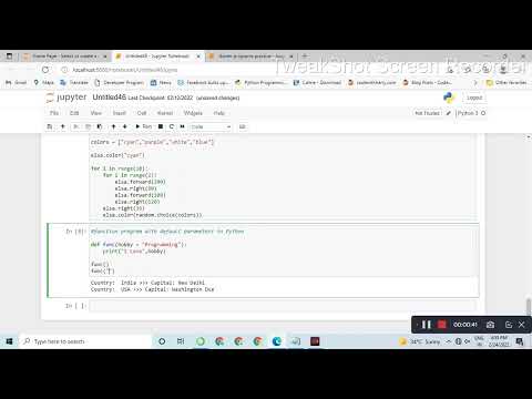 Function with default parameters in Python | Python function programs in Gujarati  #pythoningujarati