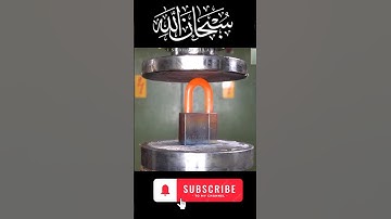 Hydraulic Press VS Locks of Different Countries #shorts #satisfying #uniqueexperiment #viral