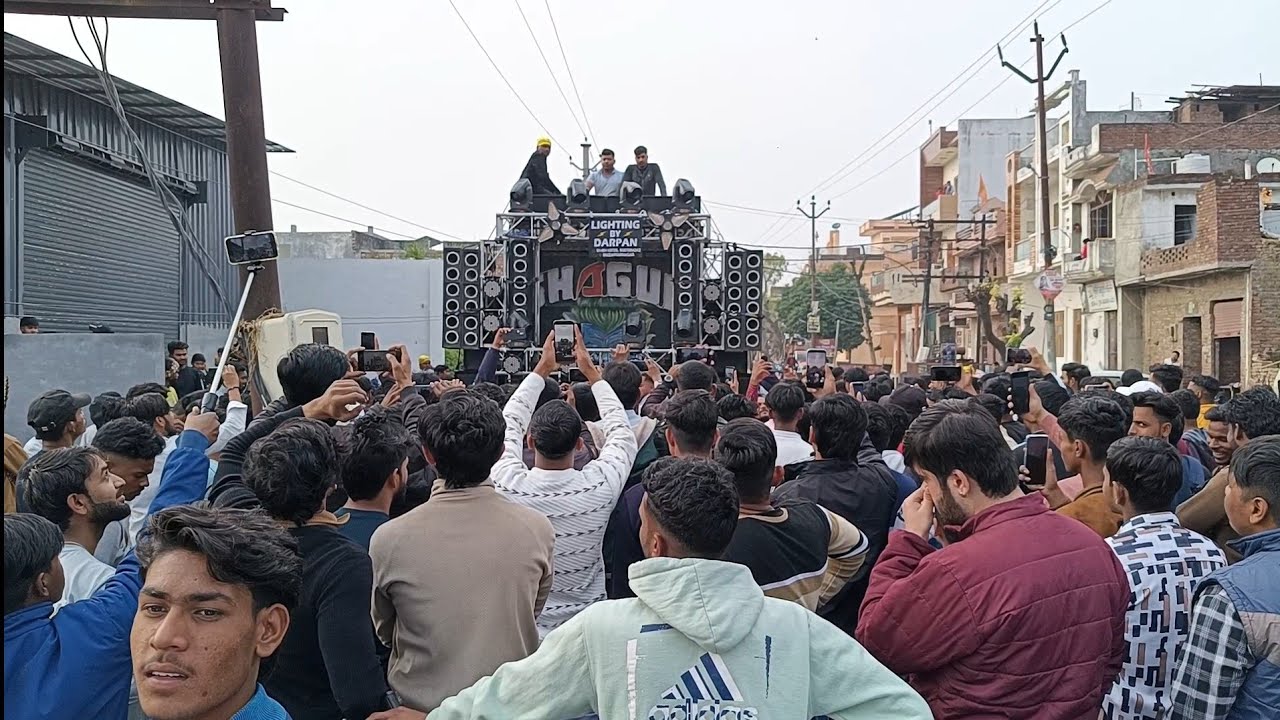 DJ SHAGUN कान फाड टेस्टिंग मुजफ्फरनगर रविदास जयंती 16 BASS HARD PUNCH 👊 #djshagun 