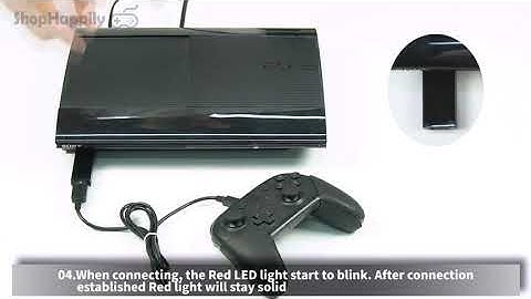 MayFlash MAGIC-S PRO Wired & Wireless Controller Adapter for PS3 How to Setup