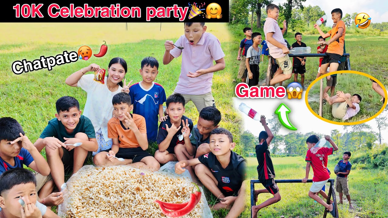 10k SUBSCRIBERS CELEBRATION PARTY🎉😍// VAIHARU KO GAME DEKHERA DAR LAGO!!🔥😢@sebikaRai2 