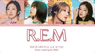 Download lagu KISS OF LIFE (키스 오브 라이프)-'R.E.M' (Color Coded Lyrics ENG)