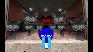 Protecting Sprunki Baby Jevin From Evil Wendas