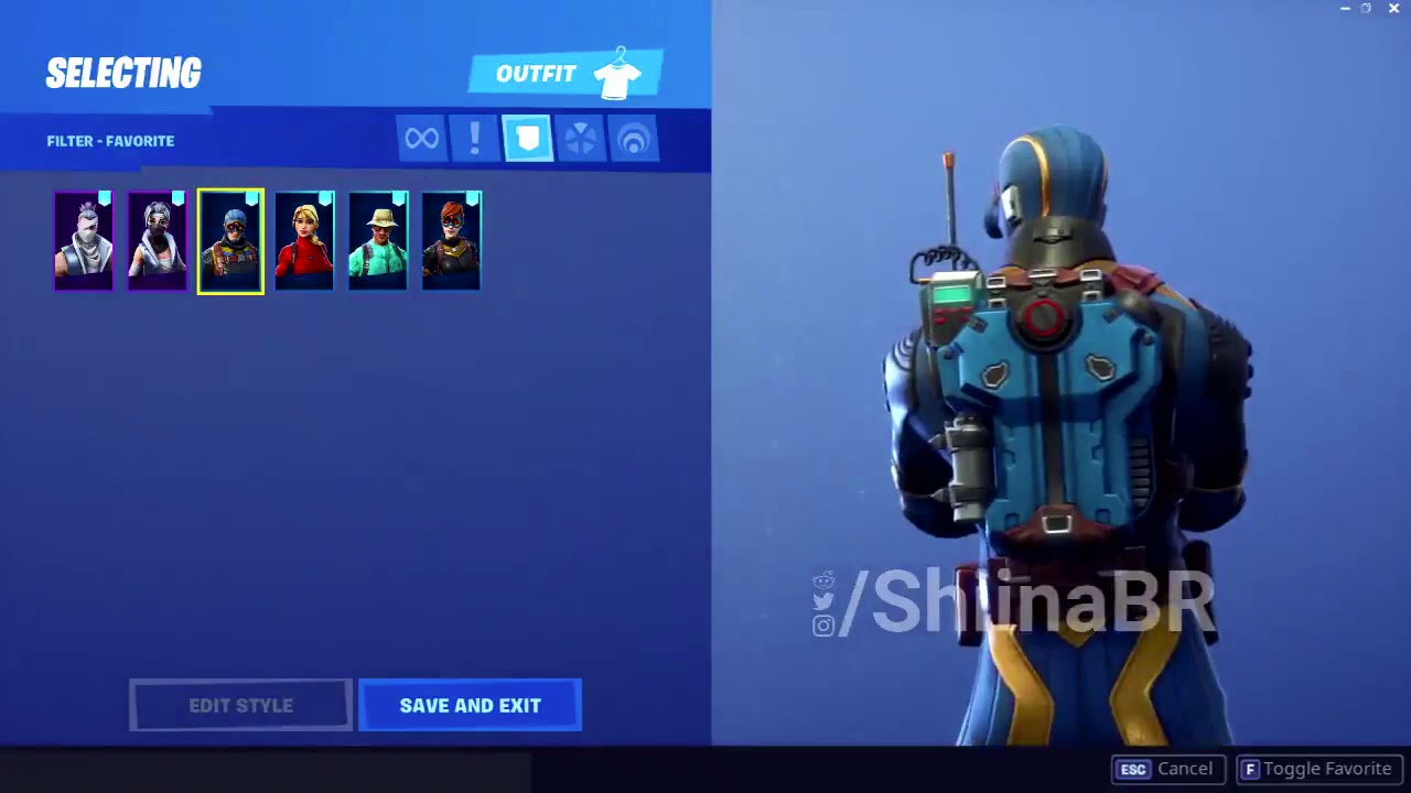 Axiom Skin w/ - Commission Back Bling [Third Eye Set]