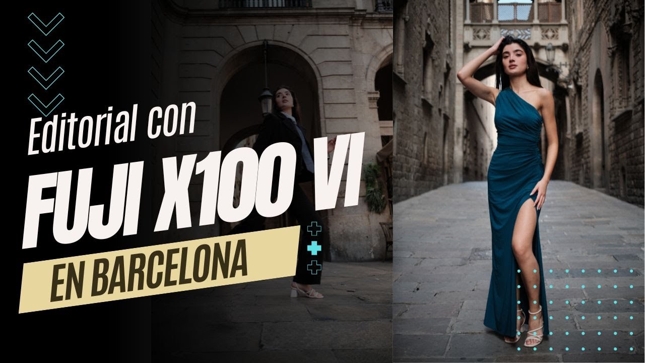 Con ESTO hago una sesión EDITORIAL con mi Fuji X100 VI!