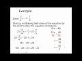 College Algebra Section 1.5 PowerPoint Voice Over