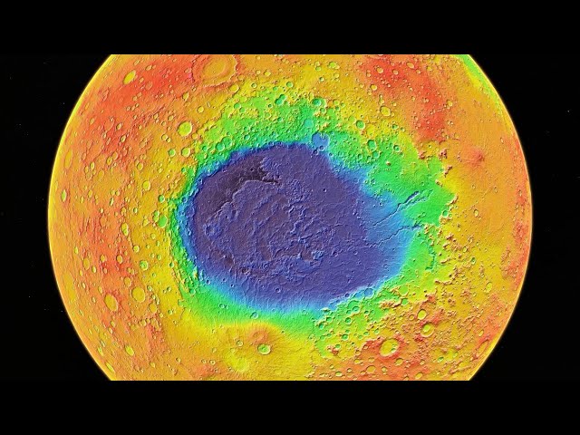 Deepest Spot On Mars - Hellas Planitia class=