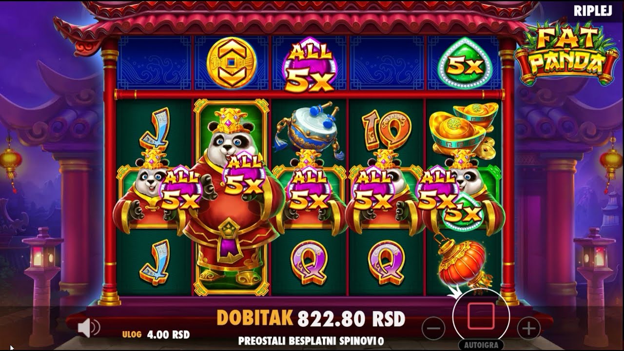 Fat Panda. MaxWin 20000x