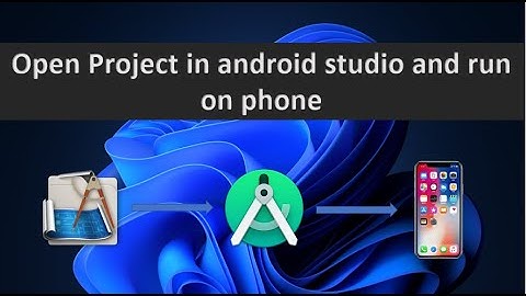 How to open/import error free android project in android studio and run on phone | Android Studio
