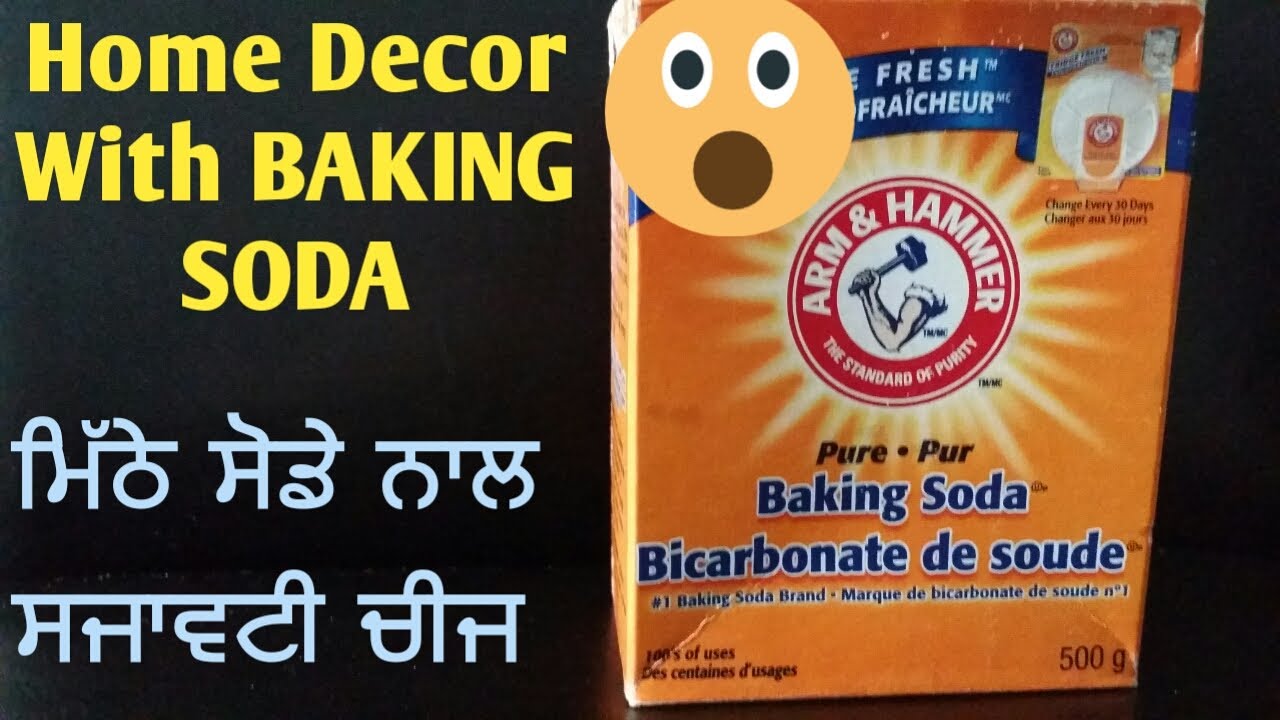 How Can Make Home Decor At Home With BAKING SODA|Multicolor Sand At
