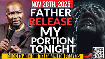 HEAVEN IS OPEN!! Father release my full inheritance tonight  | Apostle Joshua Selman