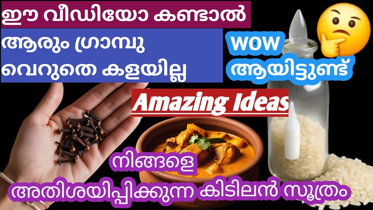 അമ്പമ്പോ!!! | ഗ്രാമ്പു ഇനി പല്ല് വേദനക്ക് മാത്രം ഉള്ളതല്ല | sheris world of taste and talents