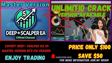 Expert Deep | Scalper EA V5 Master Version MT4 fix version No DL