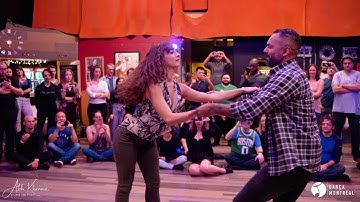 Alex and Mathilde workshop demo Friday at Danca Montreal anniversary weekender