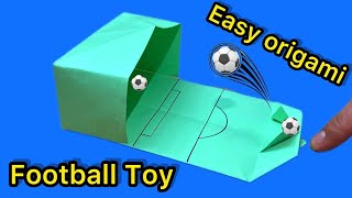 Origami Paper football | How to Make Paper Football Toy | DIY Soccer Games Fifa screenshot 2