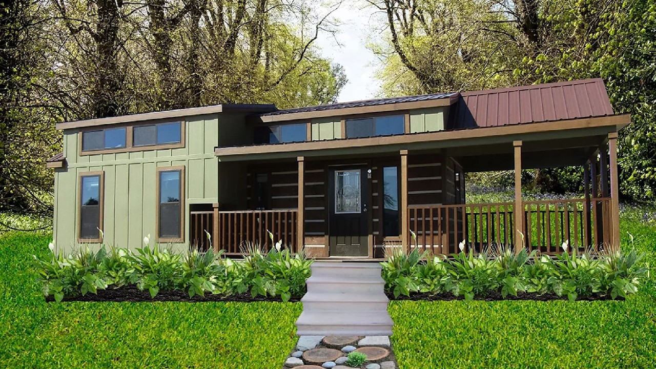 Incredibly Beautiful Meadowview Park Model from Champion Homes ...