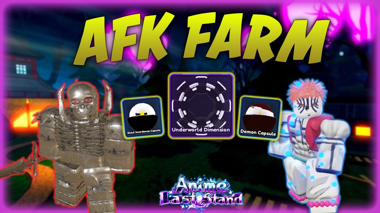 The ULTIMATE Capsule Farming Guide in Anime Last Stand! (AFK Farm)