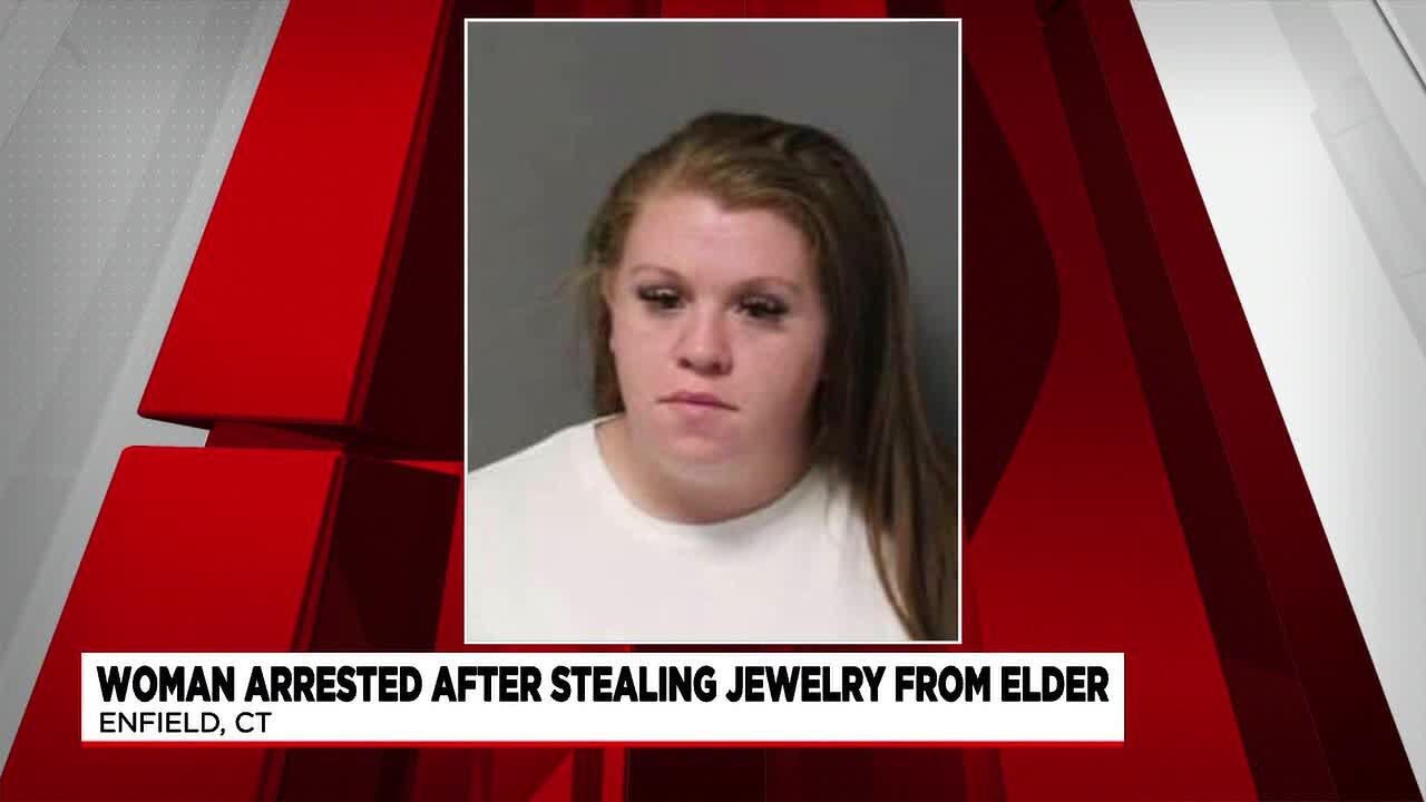 Woman arrested after stealing jewelry from elderly woman - YouTube