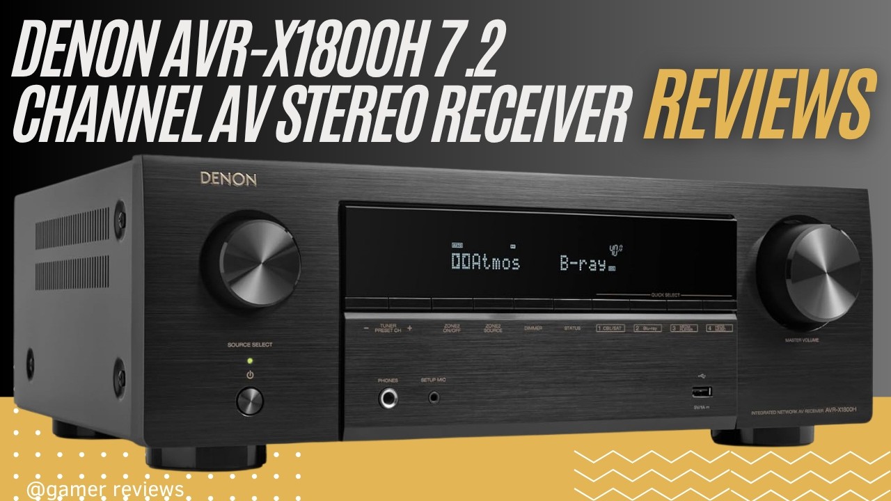Denon AVR-X1800H Review: 7.2 Channel AV Receiver with HEOS