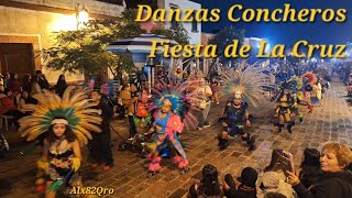 Danzas Concheros Fiesta De La Cruz, Querétaro, Querétaro, México Subida Al Cerro Del Sangrenal