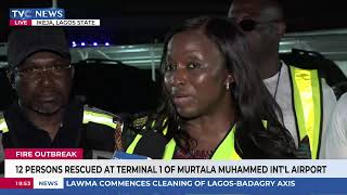 MMIA Fire Update: All Flights Are Back On Schedule - FAAN MD