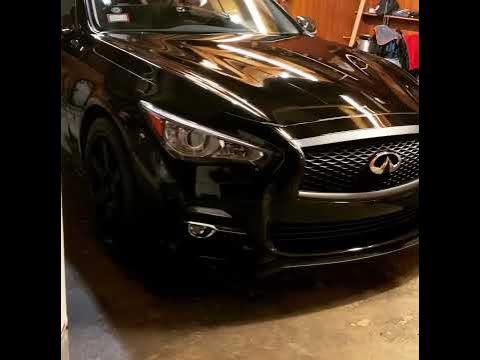 Infiniti Q50 blacked out - YouTube