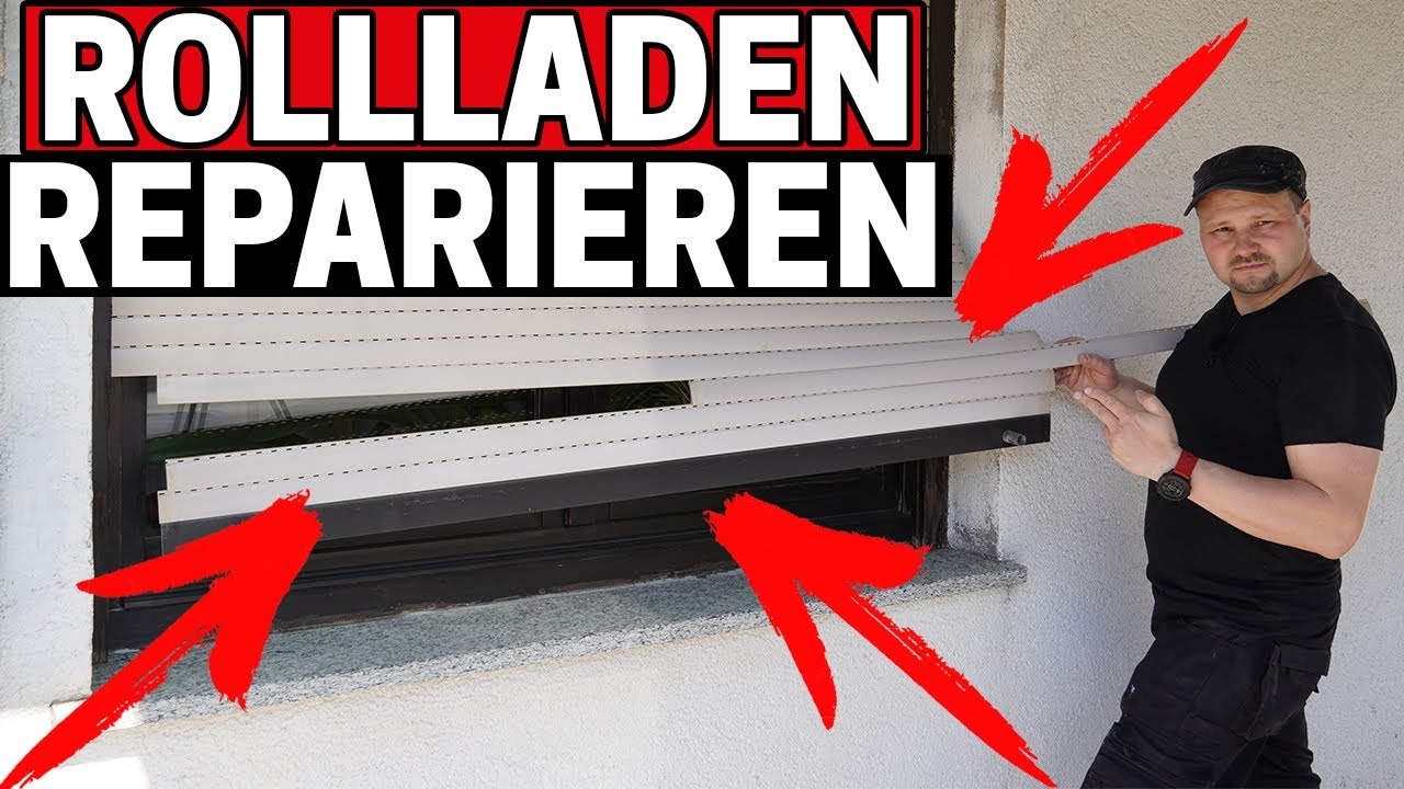 New Update Rolladen Lamellen austauschen ohne ausbauen - so geht`s