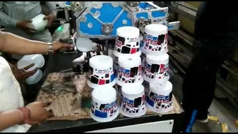 Offset Printing Machine Food Containers