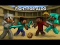 10 kilo aalo ke liye hua fight 😨🗡 Minecraft Friends Smp