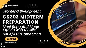 CS202 Midterm Preparation | CS202 Midterm Preparation 2025 | CS202 Midterm | old video