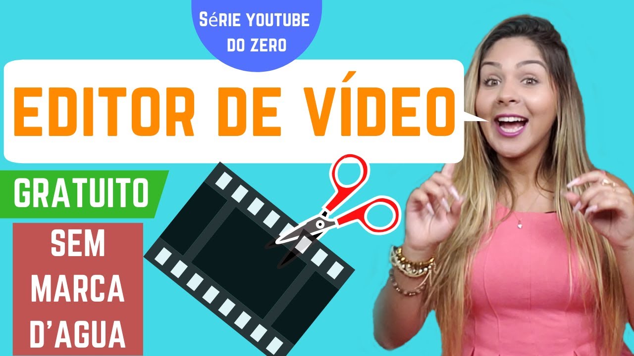 Editor de vídeo online grátis sem marca d'água 