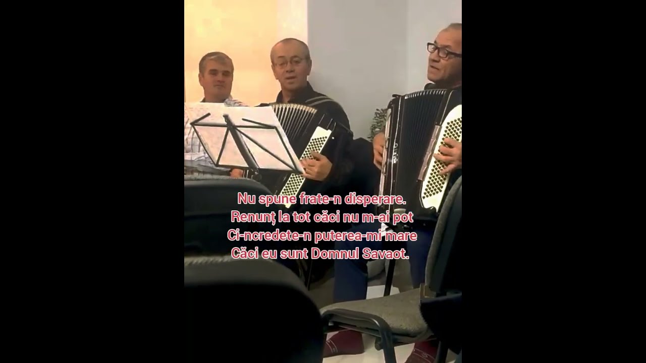 Frații Dănuț și Mircea.Seara de părtășie.