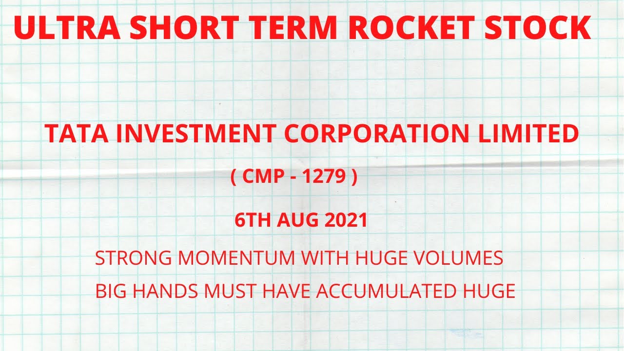 ultra short term rocket stocks || best stock pick