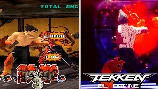 Comparison: Tekken 3 Jin’s 10 Hit Combo vs Tekken Bloodline 10 Hit Combo screenshot 4