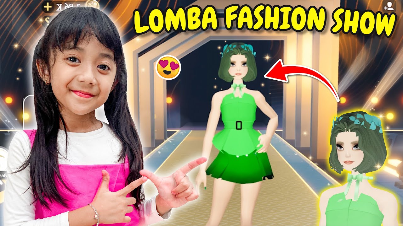 SAMANTHA JADI PERI CANTIK !! LOMBA FASHION SHOW SLAY THE RUNWAY ROBLOX GAME VIRAL INDONESIA