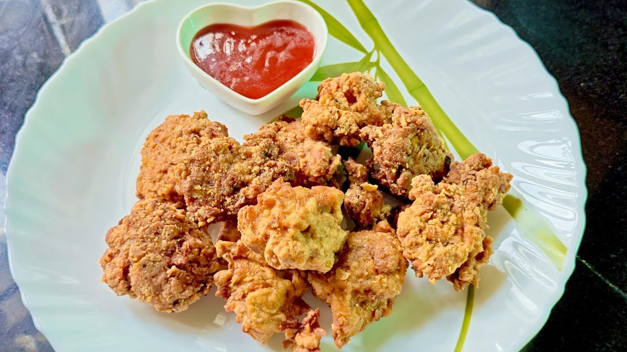 CRISPY MUSHROOM FRY😋 BETTER THAN KFC! Christmas Special