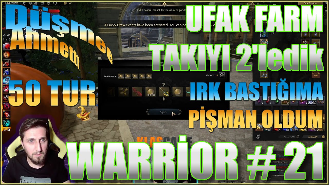 Warrior Yaramıyor 21 - Bunlar Nasıl Partyler !!! Geri Lunaskar Olduk Olmasına Da !! Takı Yükselttik