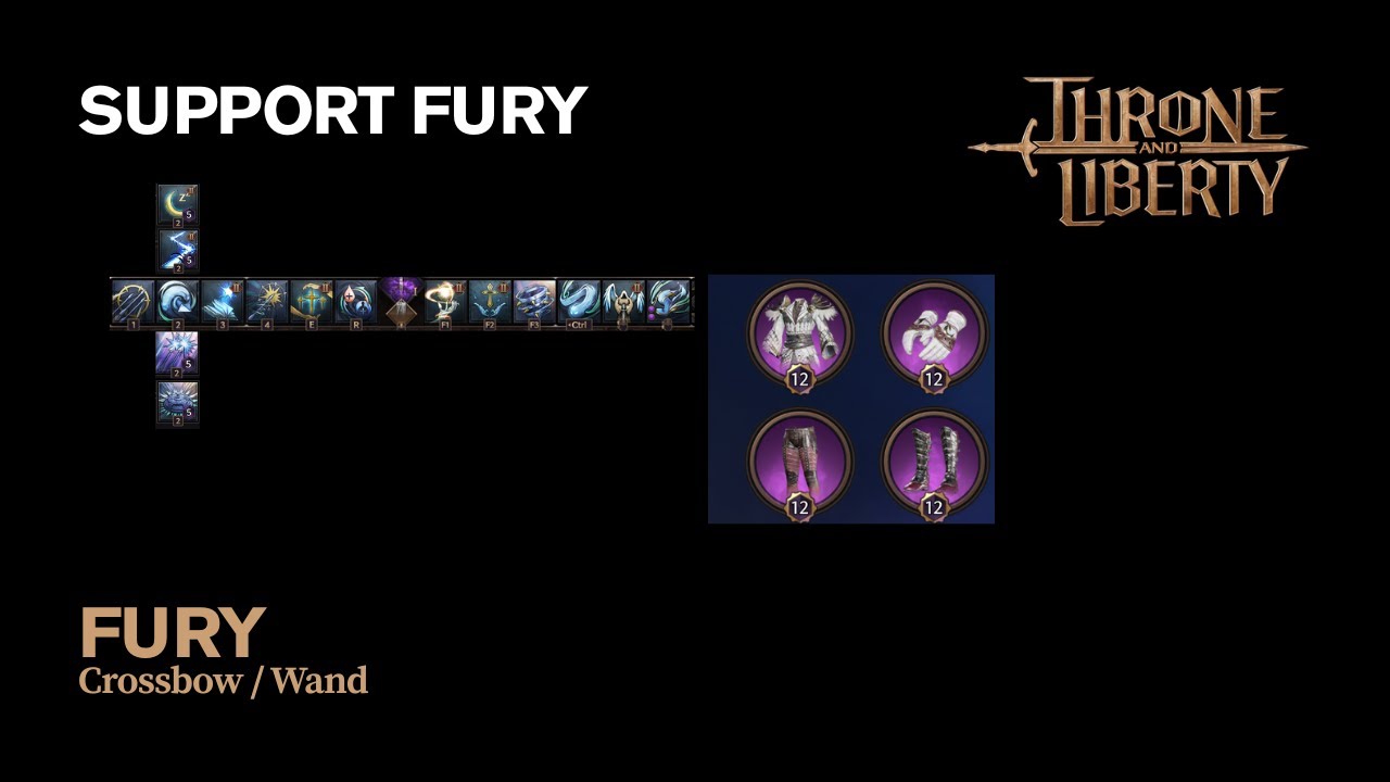 Support Fury (Crossbow / Wand) - Throne and Liberty