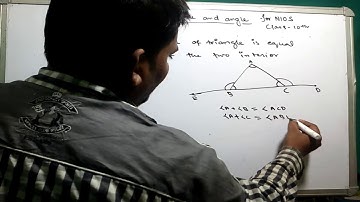 NIOS MATH Chapter 10 for Class 10th LINES AND ANGLES part3